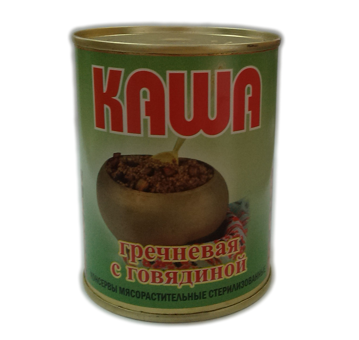 Каша гречневая с <b>говядиной</b> гост 340г.