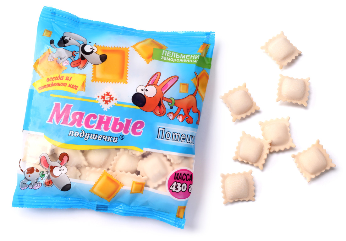 Мясные подушечки «Потешки»